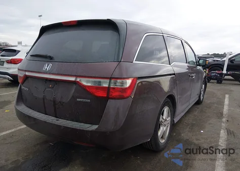 2012 Honda Odyssey Touring/Touring Elite from USA, damaged, VIN 5FNRL5H97CB031380